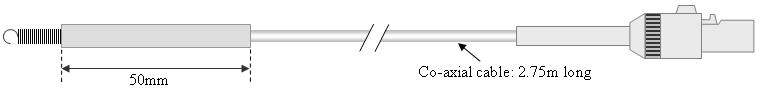 Monopole Spring Test Lead, Model BSD299